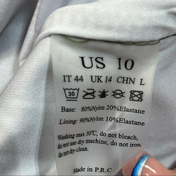 Upopby Racerback Swimsuit 1-Piece Twist Front - Picture 7 of 7